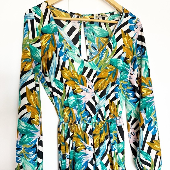 Show Me Your Mumu Birds of Paradise Jocelyn Maxi Dress Small tropical vacation - Picture 5 of 12